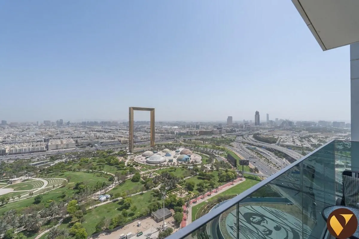 Vogue Stunning Dubai Frame And Park Views, 30Th Floor With Balcony, Walkable To Metro Apartment 0*,  United Arab Emirates