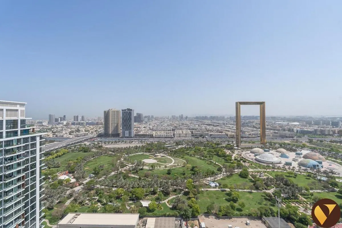 Vogue Stunning Dubai Frame And Park Views, 30Th Floor With Balcony, Walkable To Metro Apartment